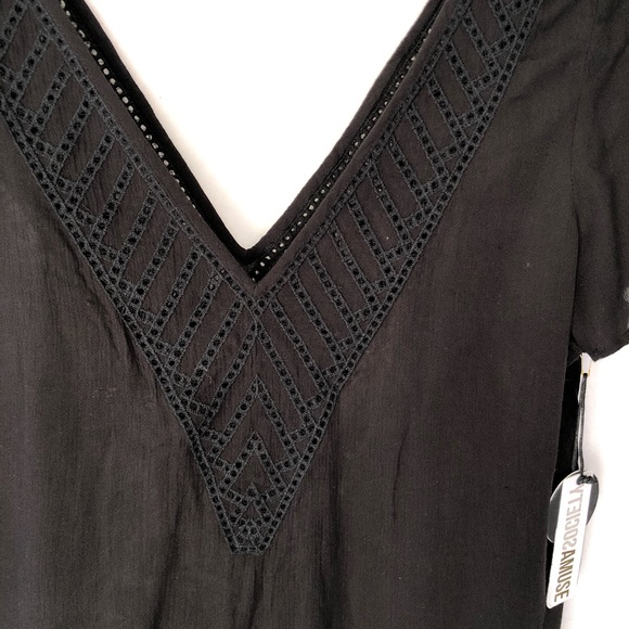 NWT Amuse Society Avery Shift Dress Back XS - Picture 5 of 8